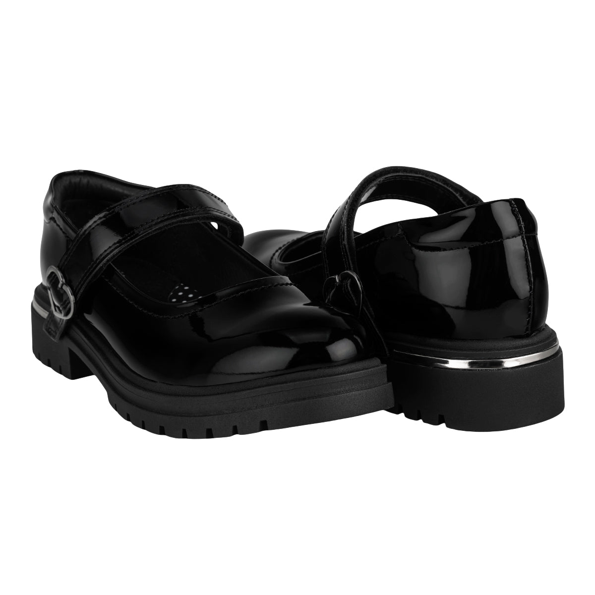 Zapato Bambino Escolar Charol Hebilla 08799 Bambino Zapatos Bambino Calzado con Estilo en México