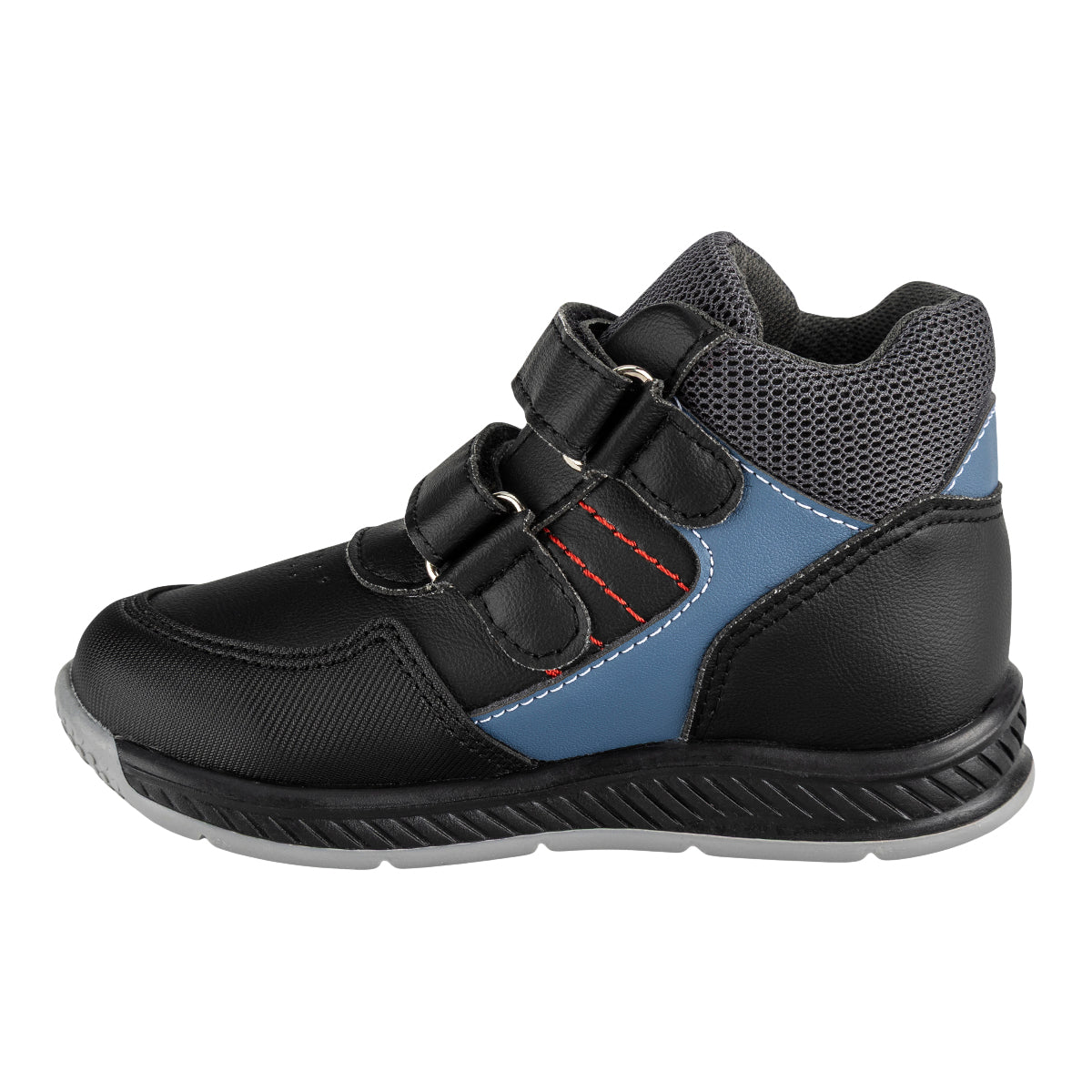 Zapato Bota Casual Correas Para Niño Lucho 07086