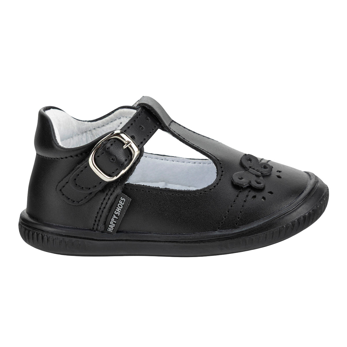 Zapato Botita Happy Shoes Mariposa Para Niña 09204