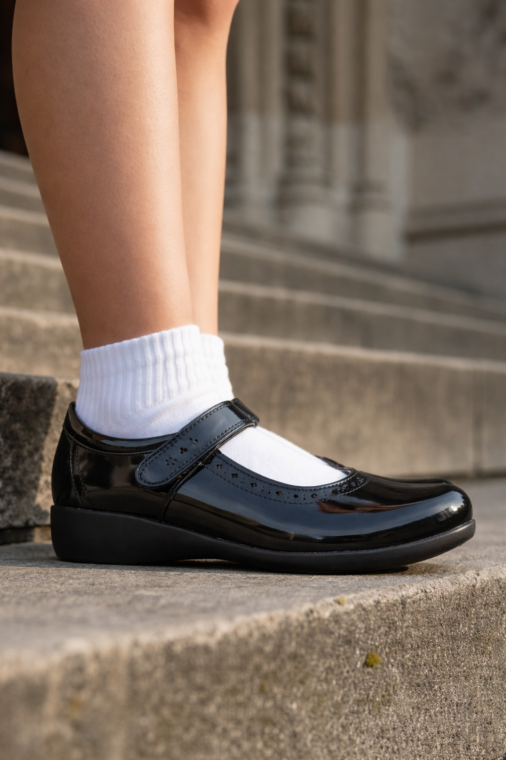 Zapato Casual Escolar Para Niña Dogi A08538