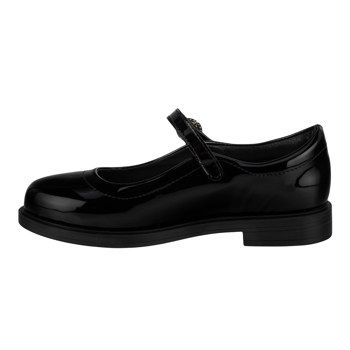 Zapato Chabelo Escolar Para Junior Niña Charol 08950