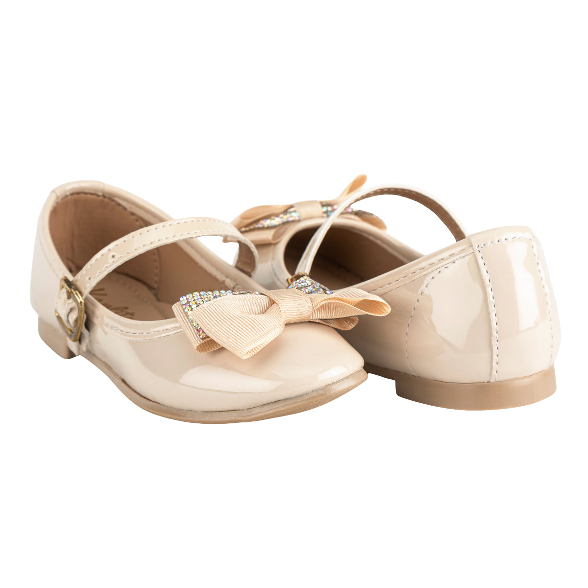 Zapato Charol Balerina Para Niña Karlita 08995