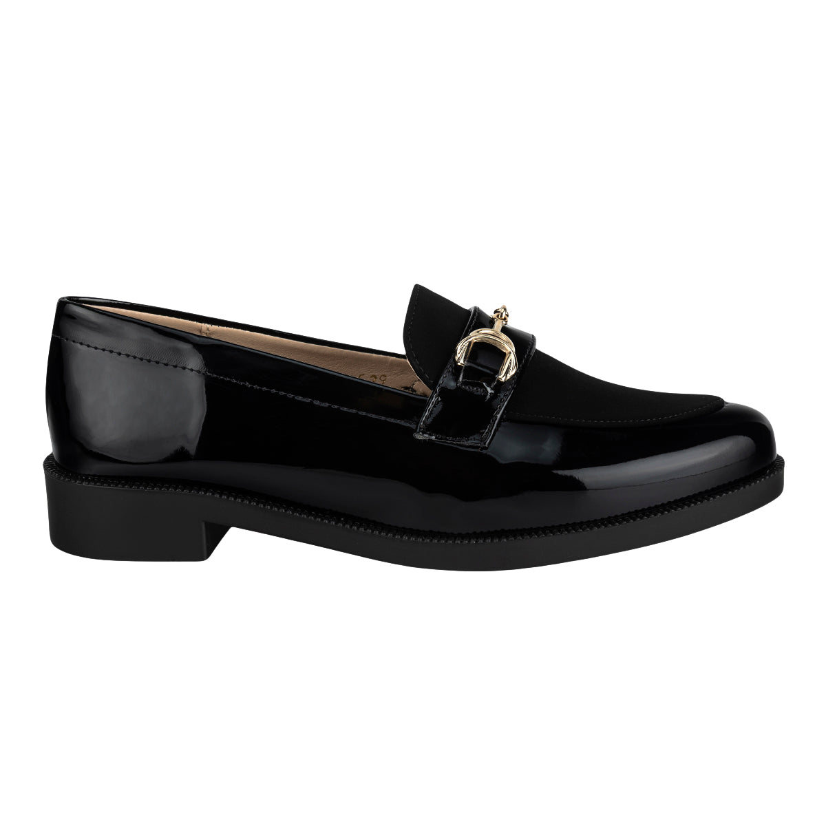 Zapato Charol Mocasín Para Mujer Happy Shoes 08900