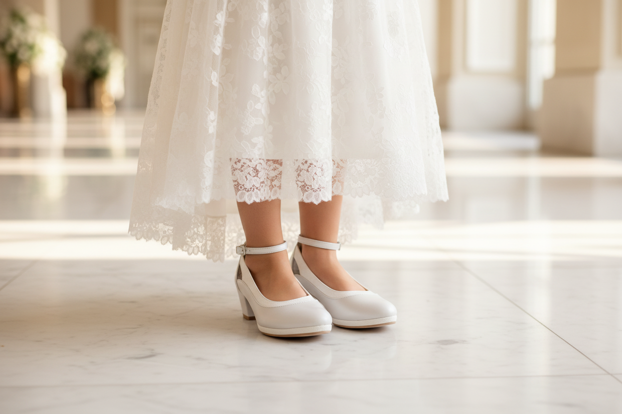 Zapato De Gala Para Niña Artel 08866