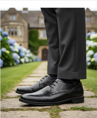 Zapato Derby De Vestir Para Hombre Happy Shoes 08305