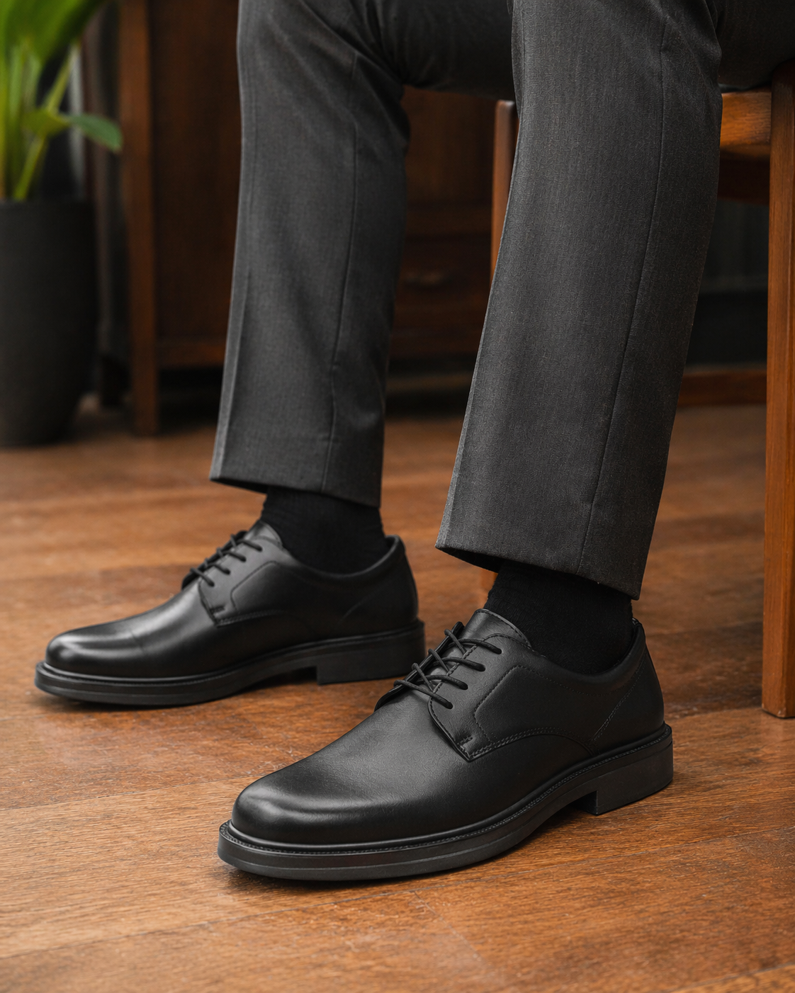 Zapato Derby Flexi Para Hombre Semivestir 08542