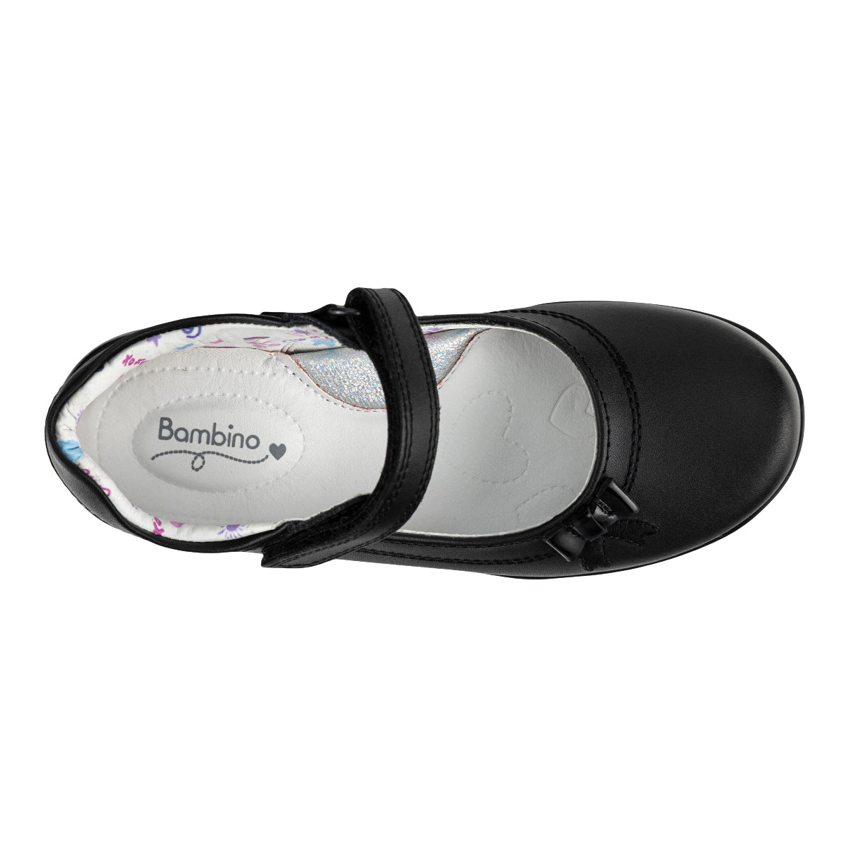 Zapato Escolar Bambino Mary Jane Para Niña 08804