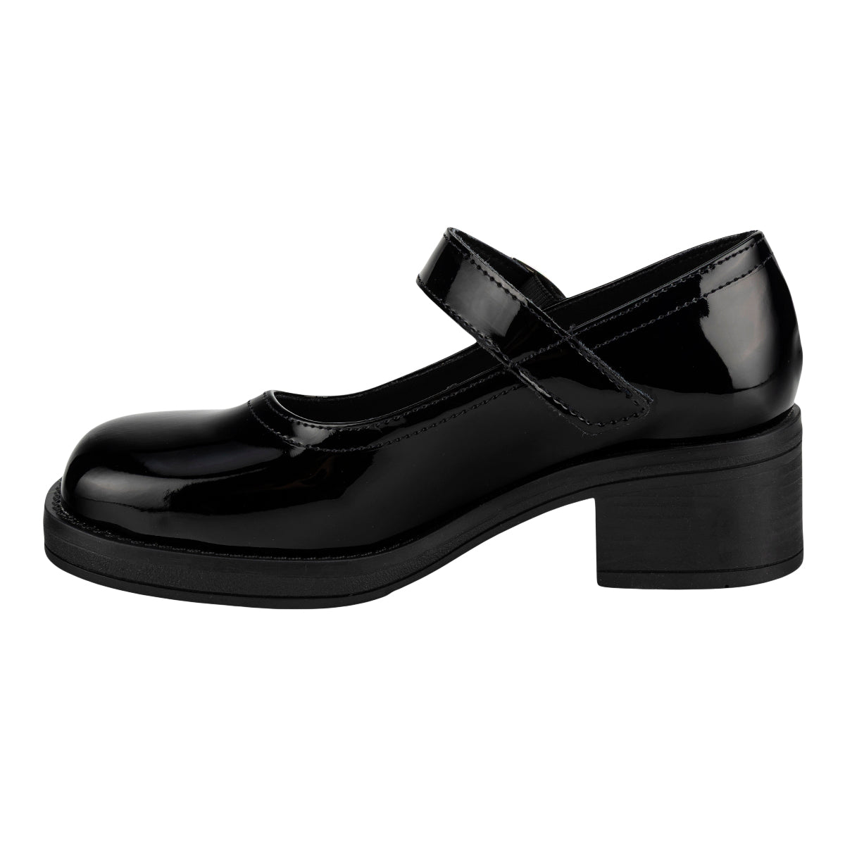 Zapato Escolar Chabelo Para Niña Junior Tacón Cuadrado 07226 Chabelo Escolar Chabelo Calzado con Estilo en México