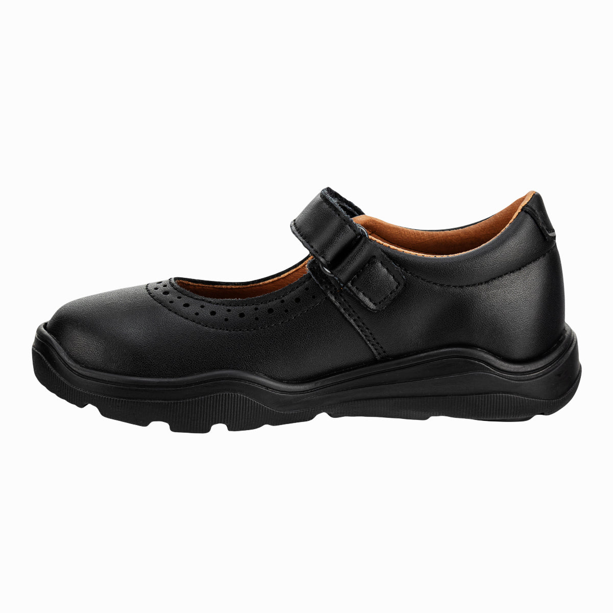 Zapato Escolar Coqueta Para Niña Piel 07214