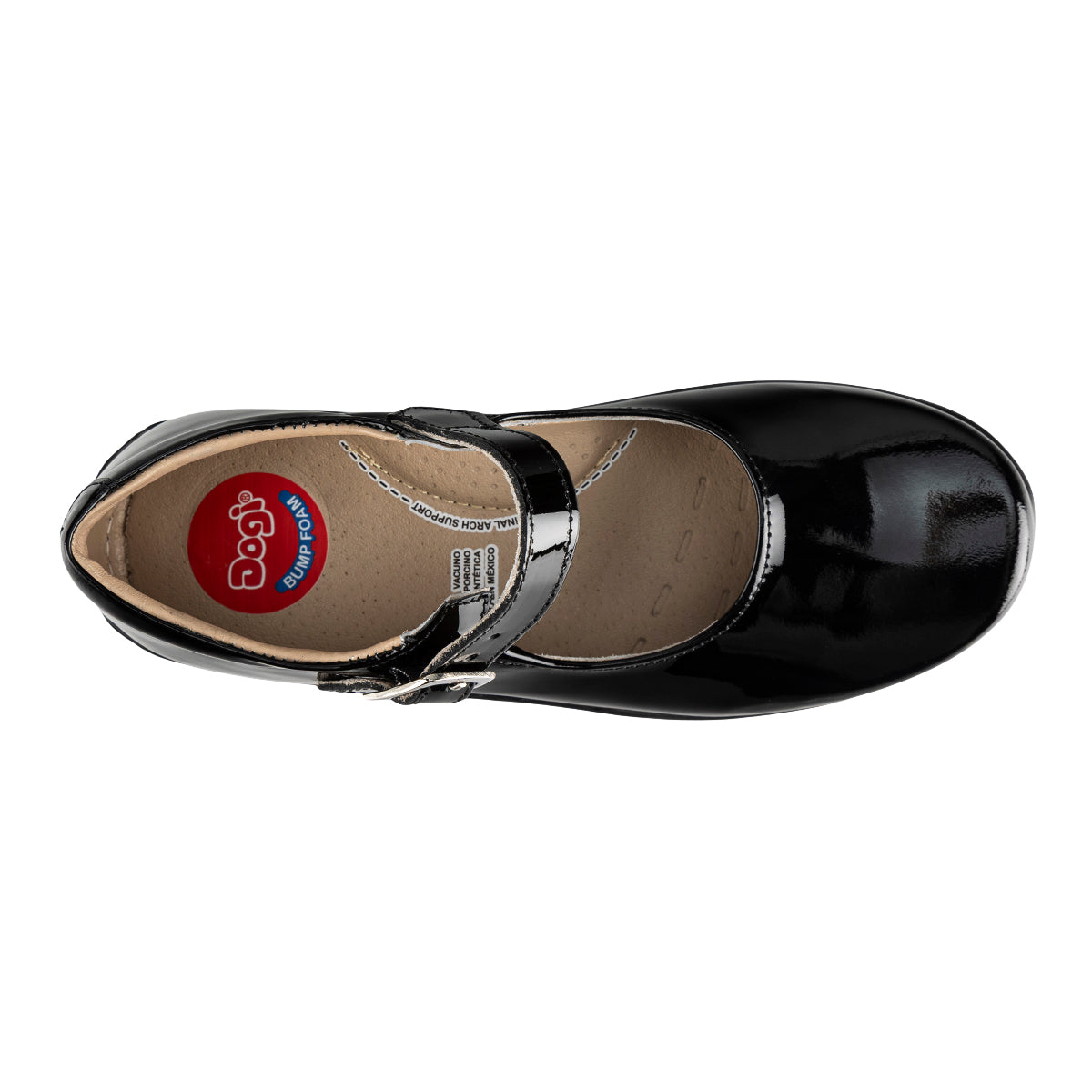 Zapato Escolar Flats Para Niña Joven Dogi 08537