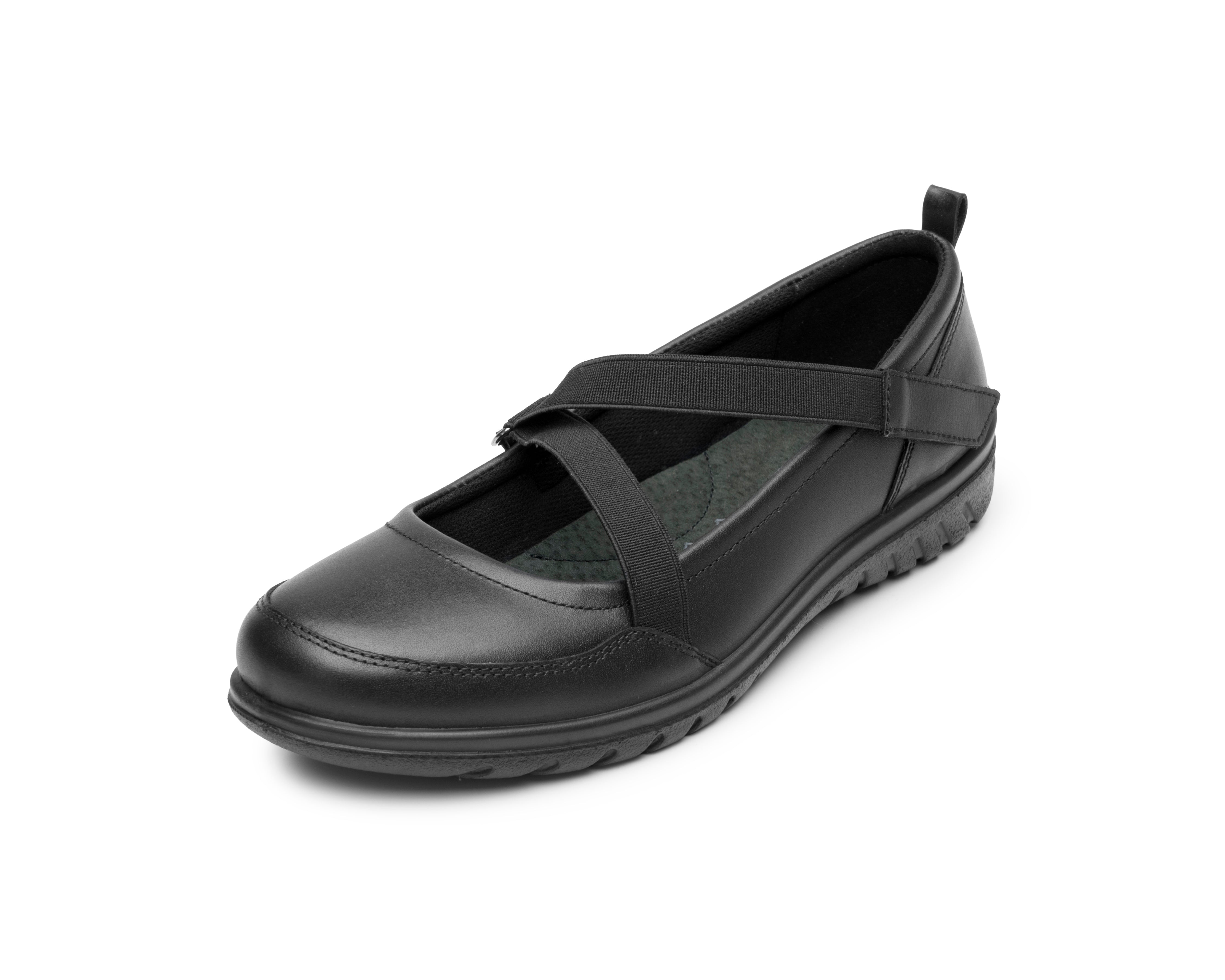 Zapato Escolar Flexi Para Mujer De Piel Mary Jane 09233