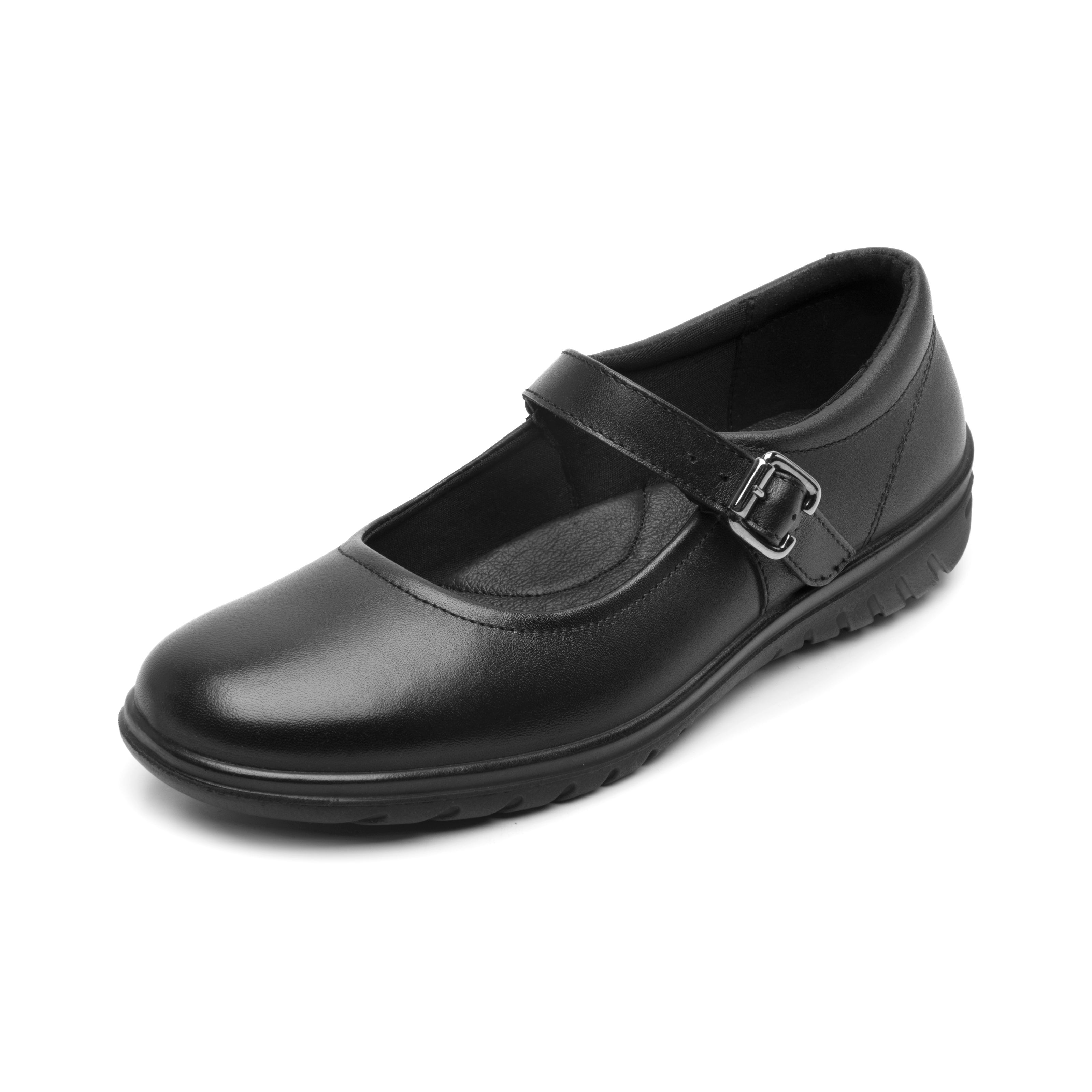 Zapato Escolar Flexi Para Niña Junior Ajustable 05541