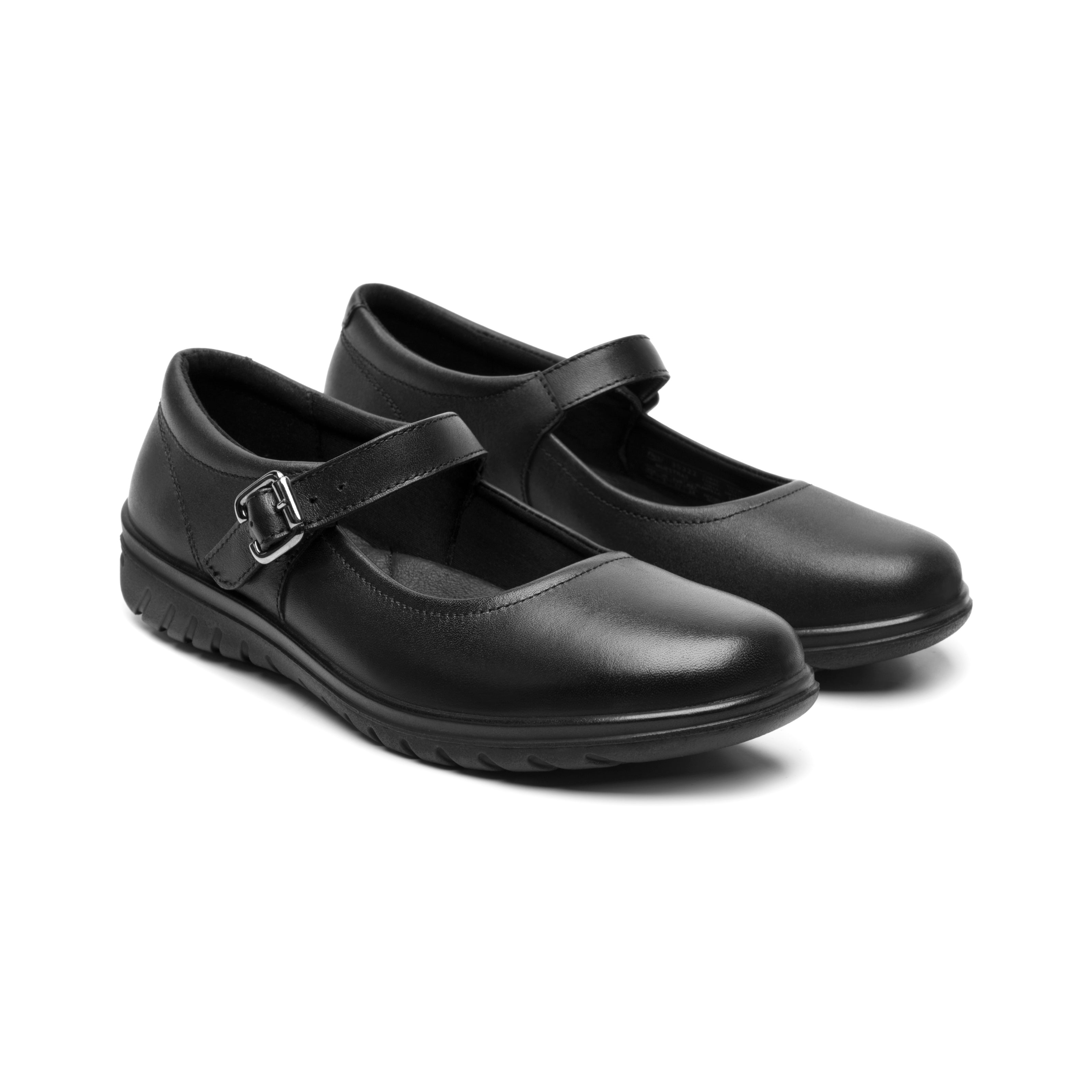 Zapato Escolar Flexi Para Niña Junior Ajustable 05541