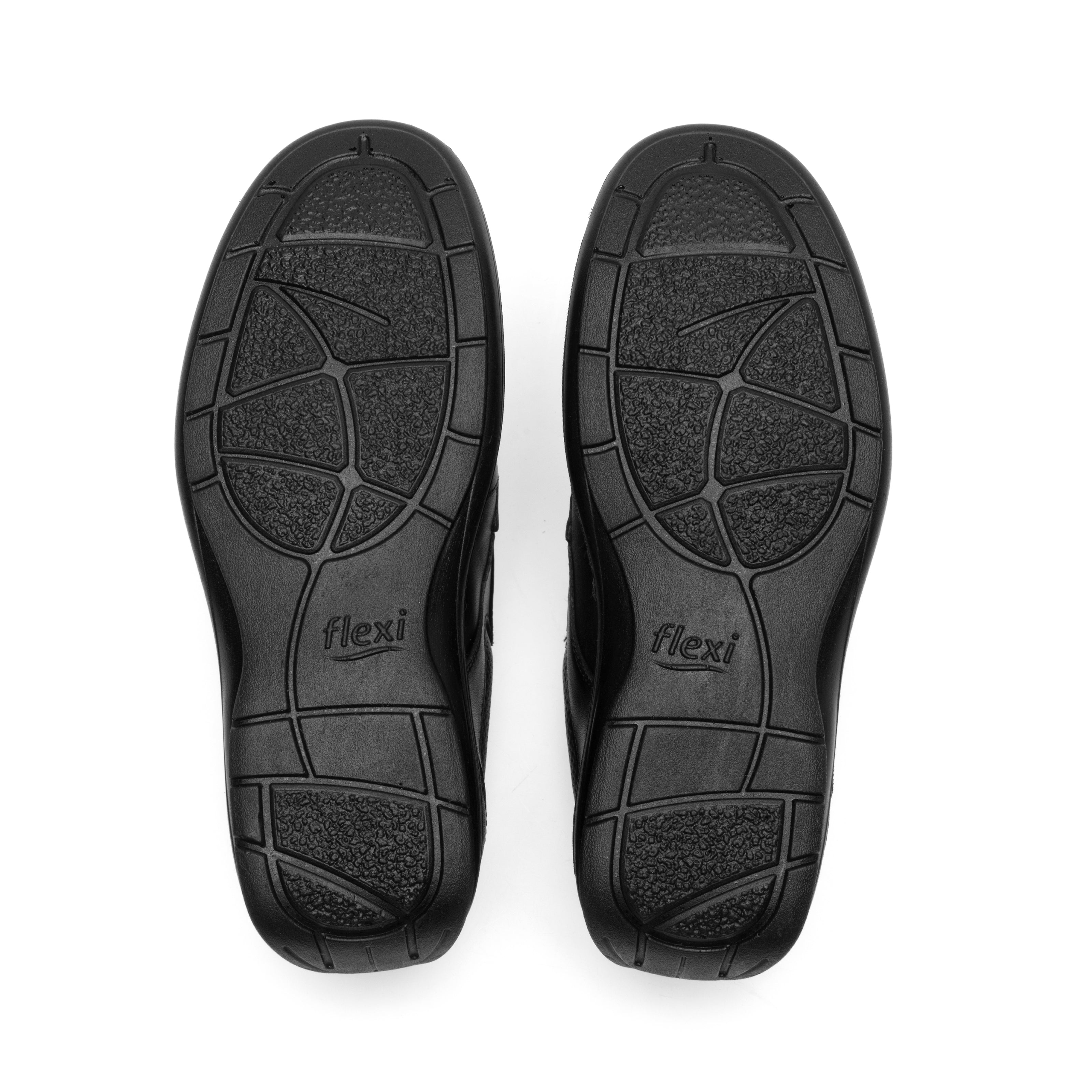Zapato Escolar Flexi Para Niño Ancho Ajustable 05785