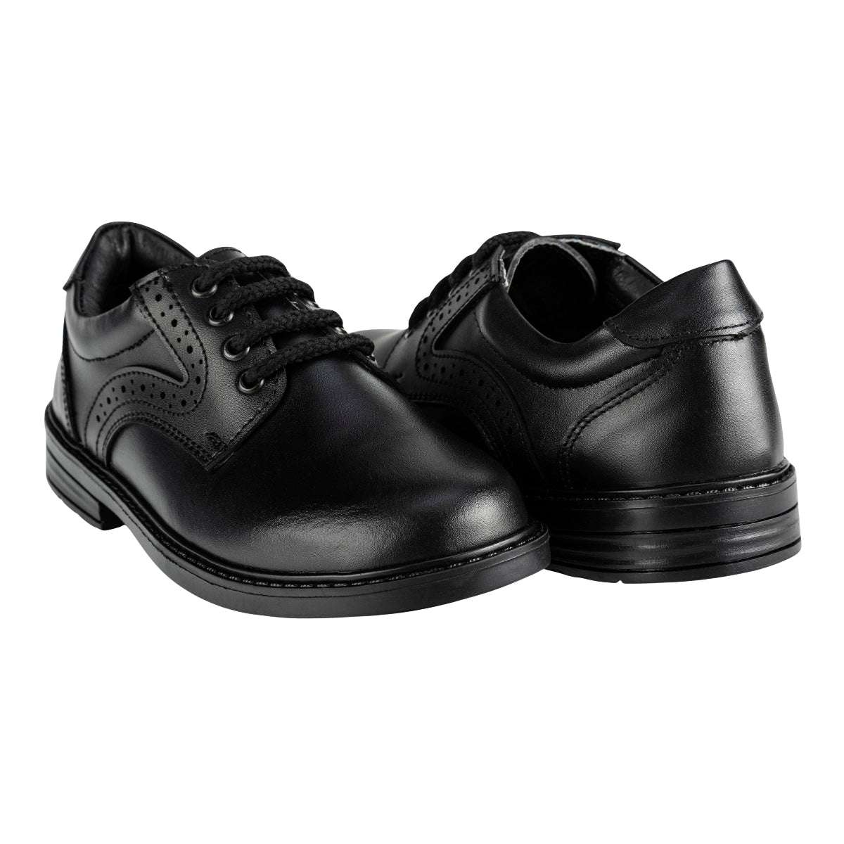 Zapato Escolar Happy Shoes Para Niño Jr Derby 08881