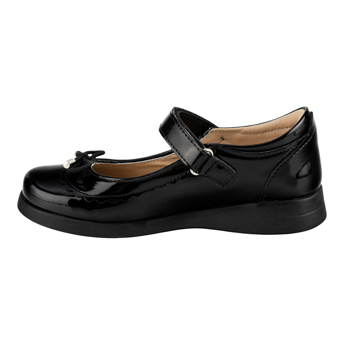 Zapato Escolar Mary Jane Charol Para Niña Karsten 07183