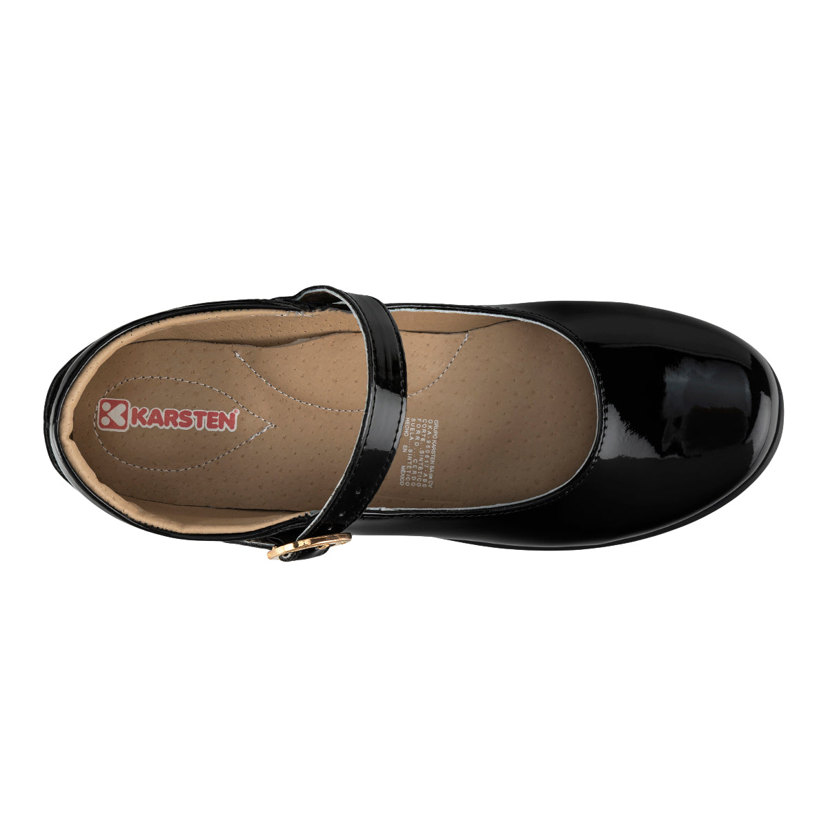 Zapato Escolar Para NIña Charol Karsten 08880 Karsten Zapatos Karsten Calzado con Estilo en México