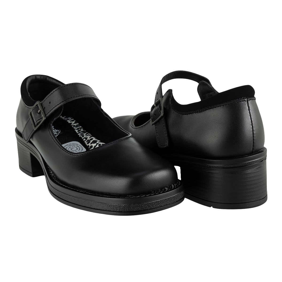 Zapato Escolar Plataforma Para Niña Blasito 08810