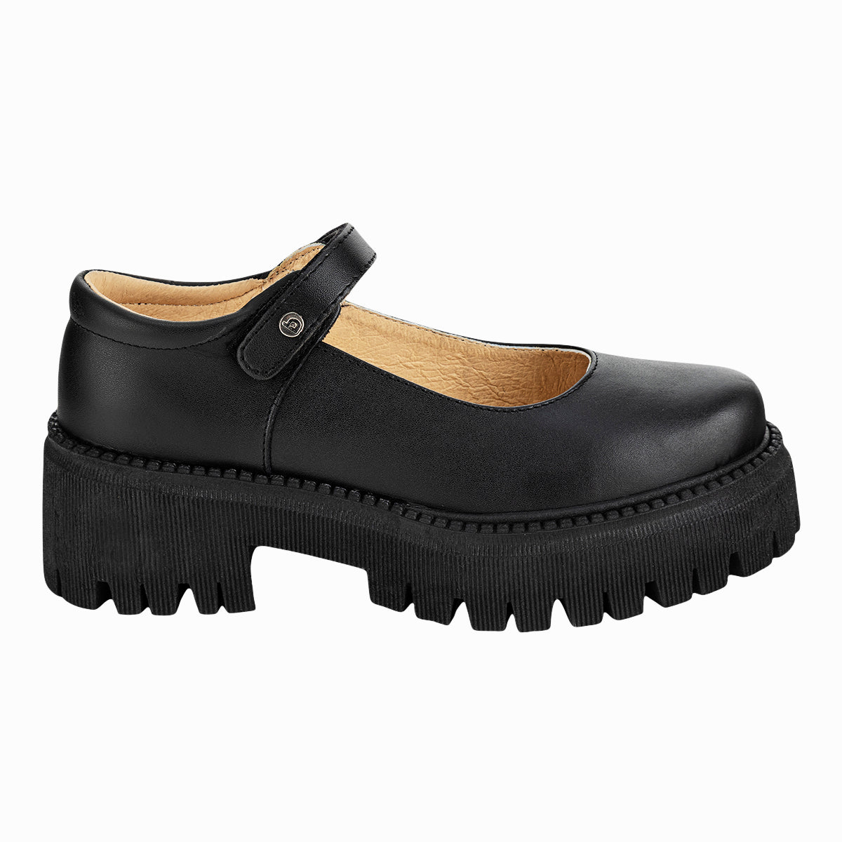 Zapato Escolar Tacón Bloque Junior Niña Blasito A07177 Blasito Escolar Blasito Calzado con Estilo en México