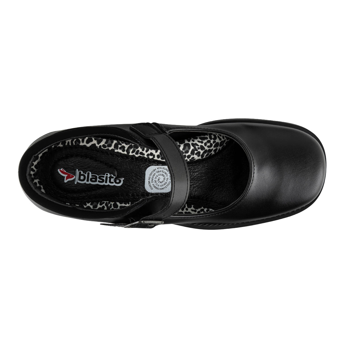 Zapato Escolar Tacón Para Junior Niña Blasito 08811