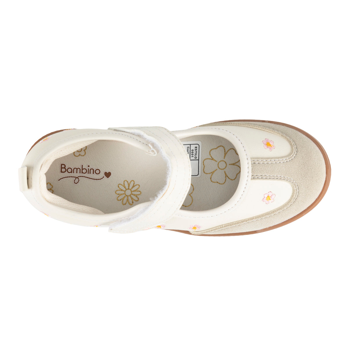 Zapato Flat Balerina Para Niña Bambino 09086 Bambino Zapatos Bambino Calzado con Estilo en México