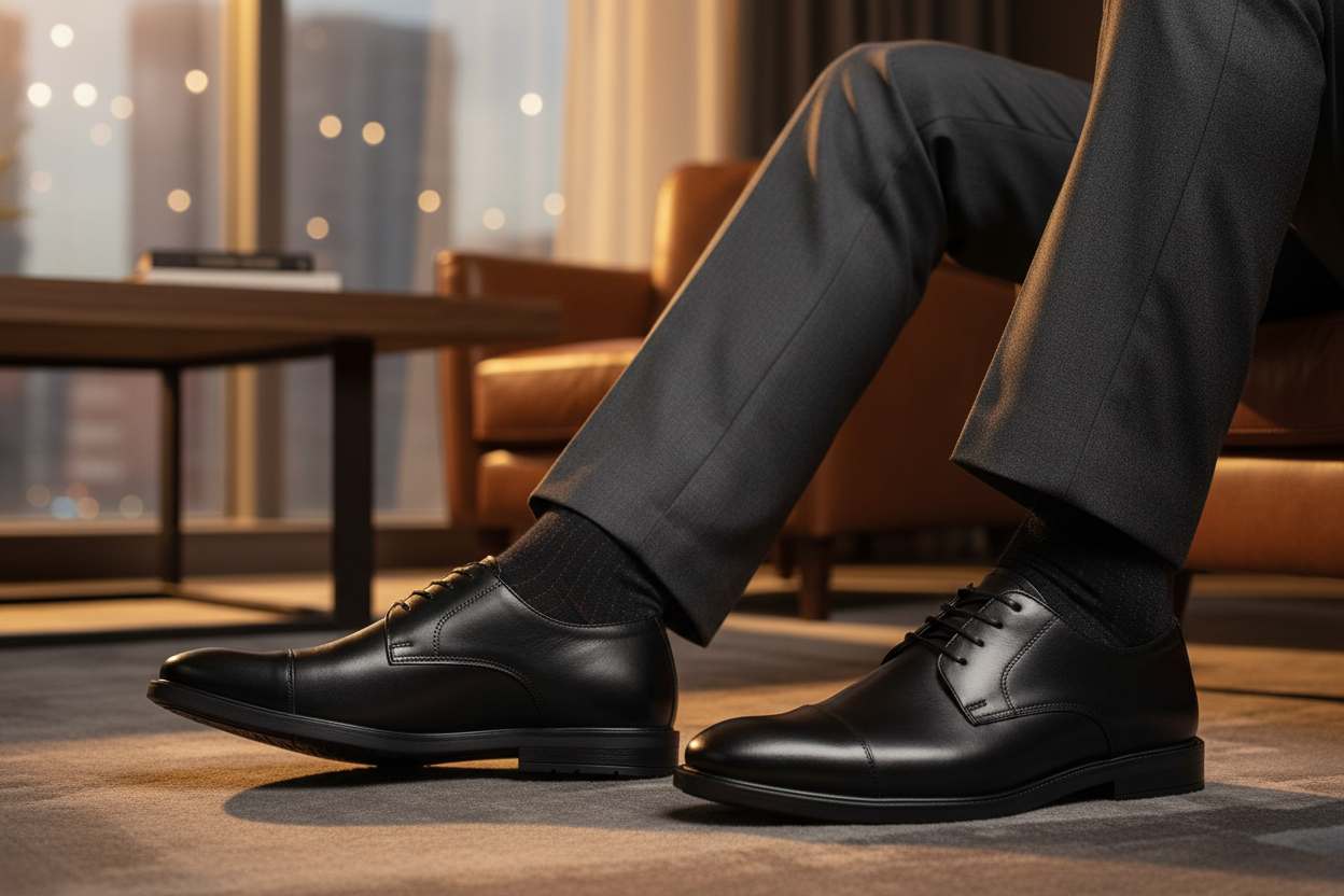 Zapato Flexi Para Hombre De Vestir Tipo Derby 01043 - Tres Reyes Zapaterías - México