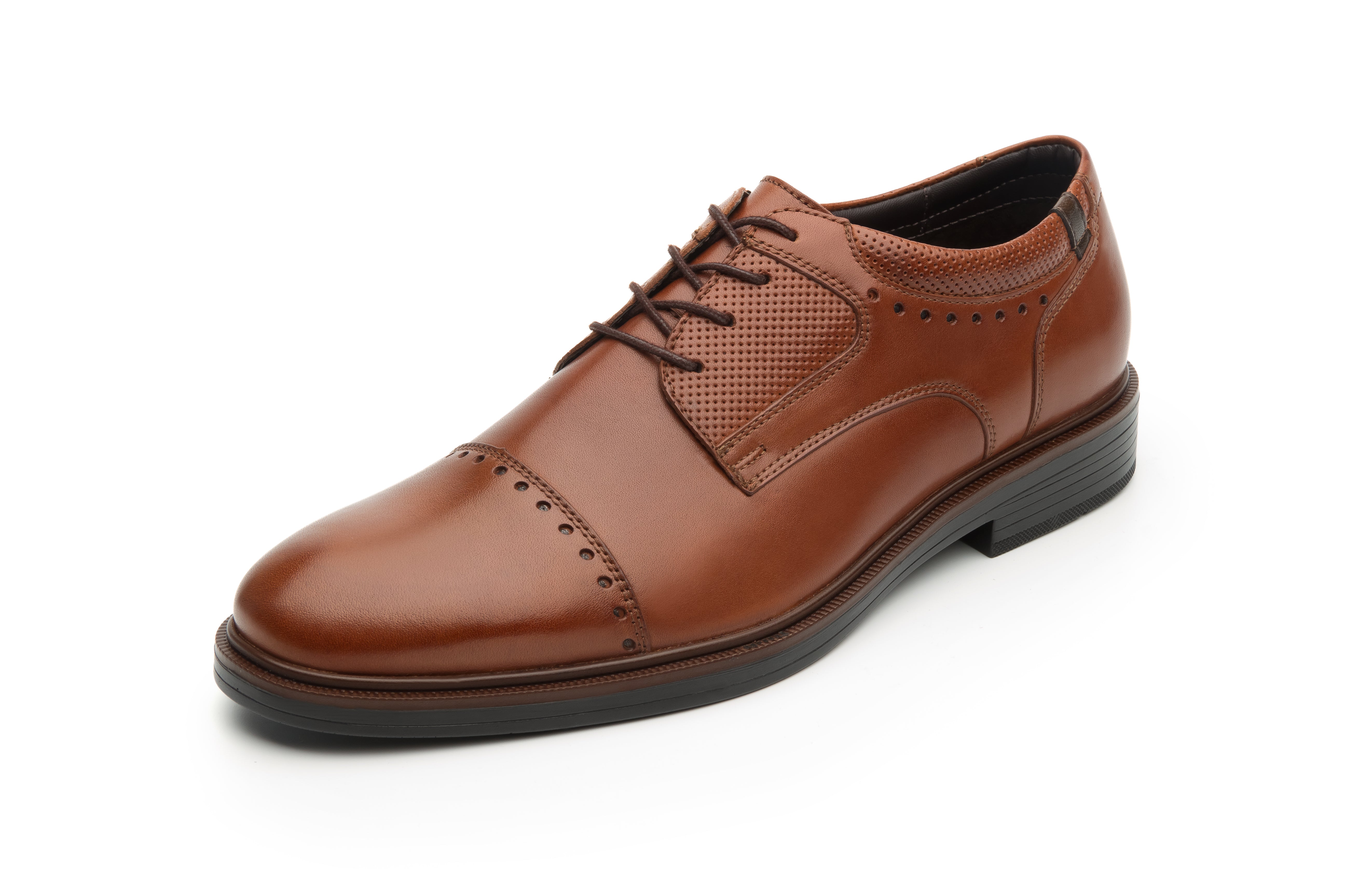 Zapato Flexi Para Hombre Perforado En Puntera 01044