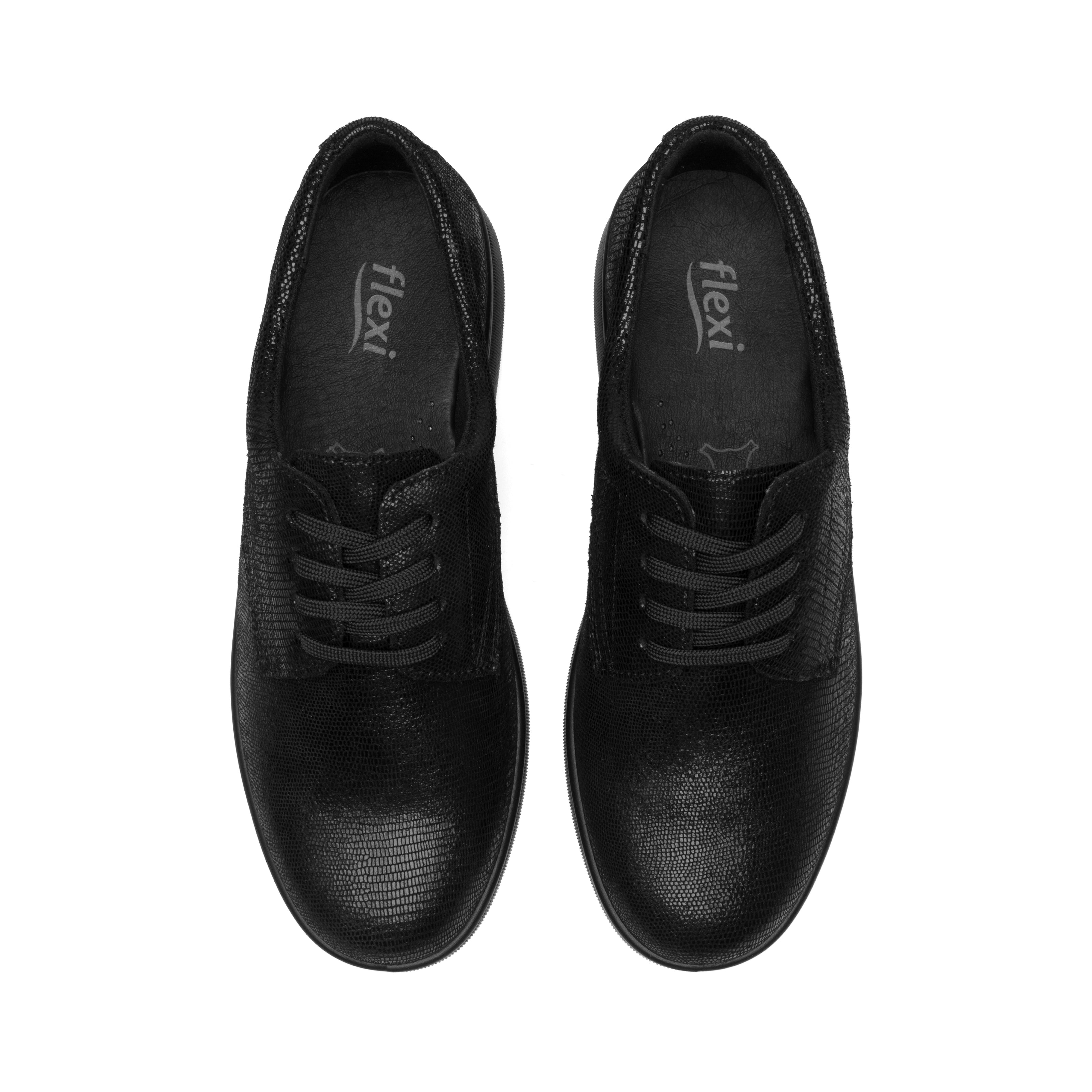 Zapato Flexi Para Mujer Derby Casual Piel 09250