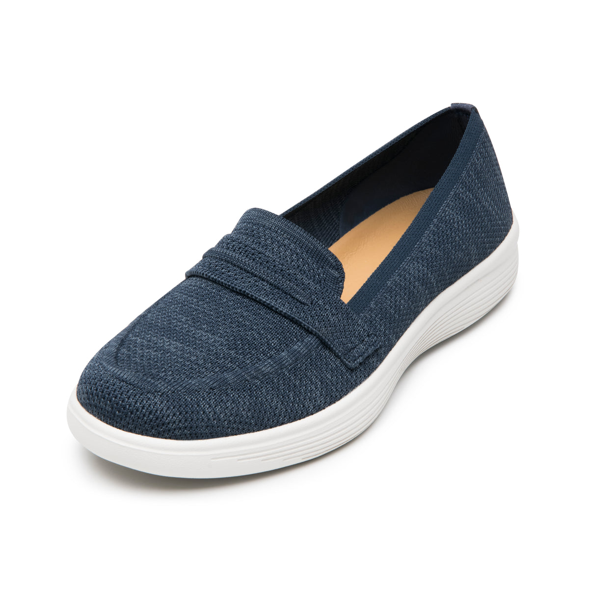 Zapato Flexi Para Mujer Grecya Tejido Slip On 09357