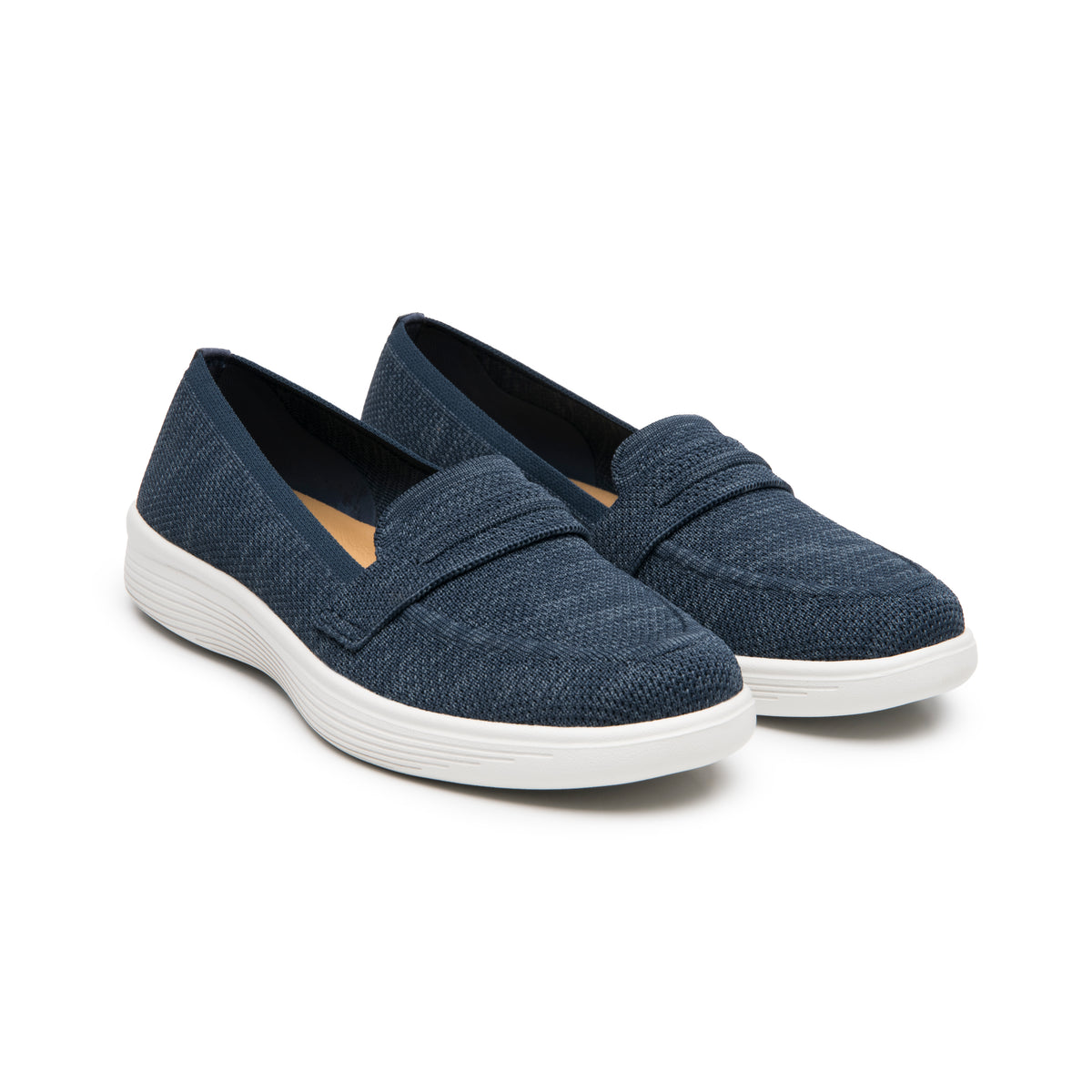 Zapato Flexi Para Mujer Grecya Tejido Slip On 09357