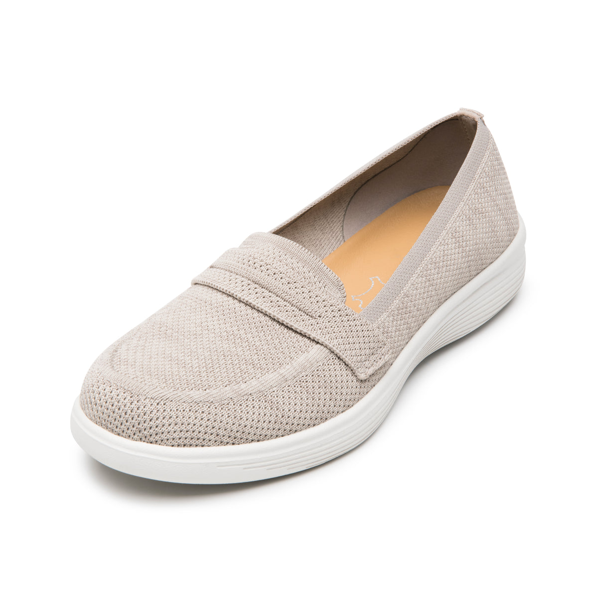 Zapato Flexi Para Mujer Tejido Slip On 09356