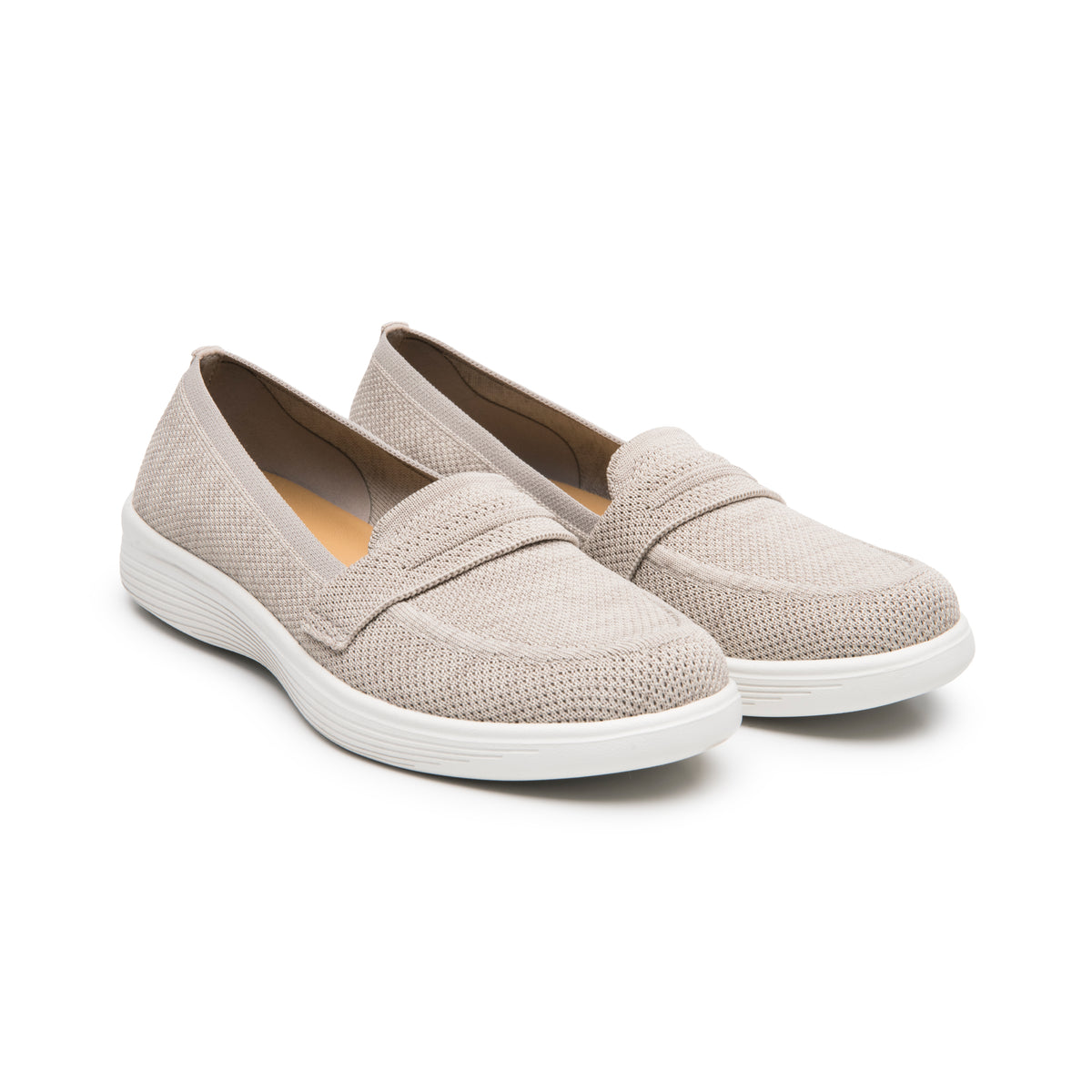 Zapato Flexi Para Mujer Tejido Slip On 09356