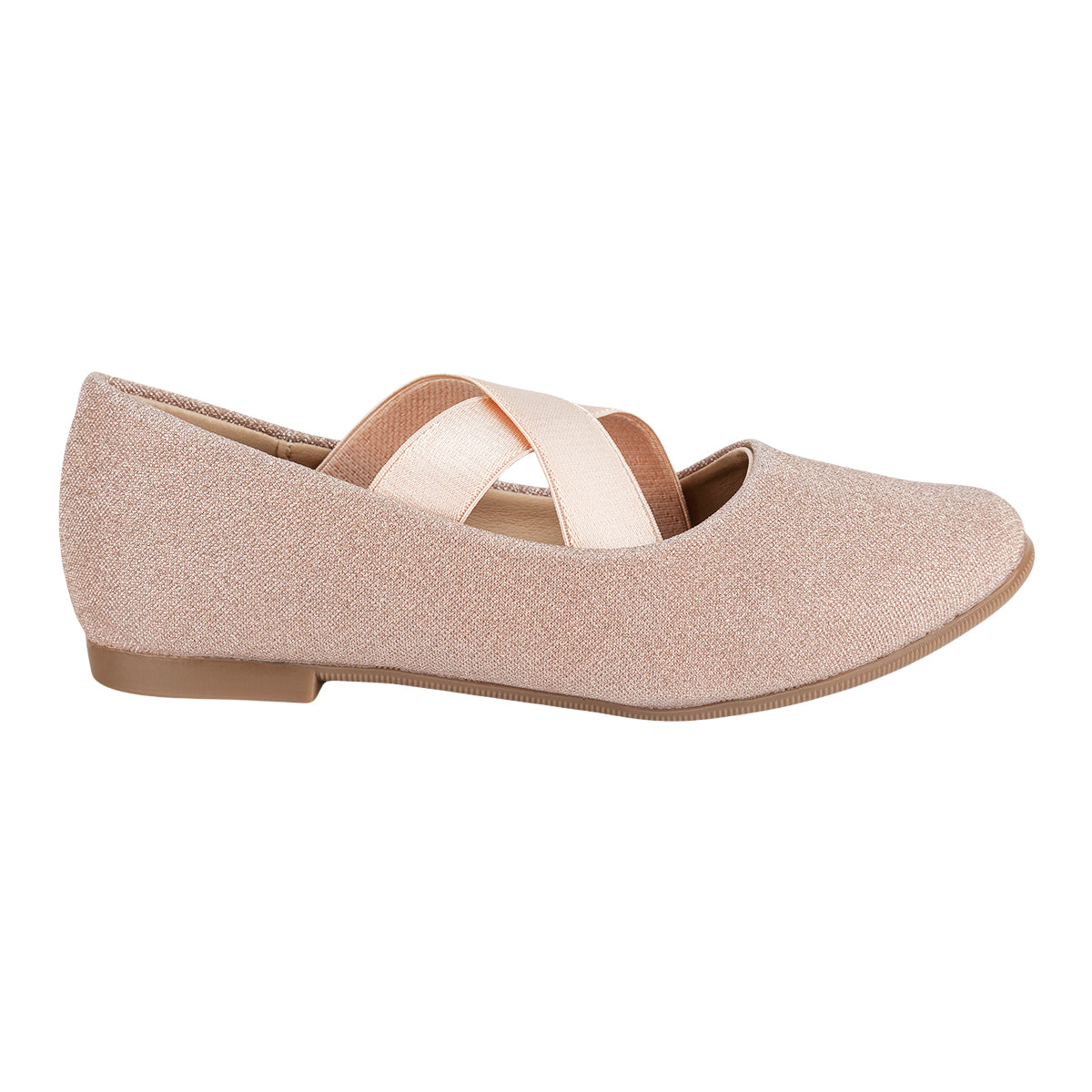 Zapato Happy Shoes Para Niña Balerina Cintas 09060