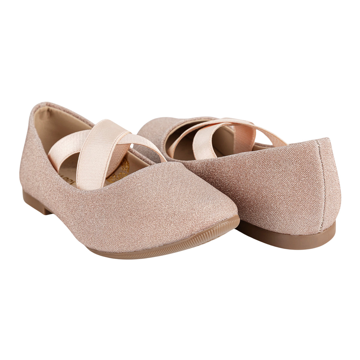 Zapato Happy Shoes Para Niña Balerina Cintas 09060