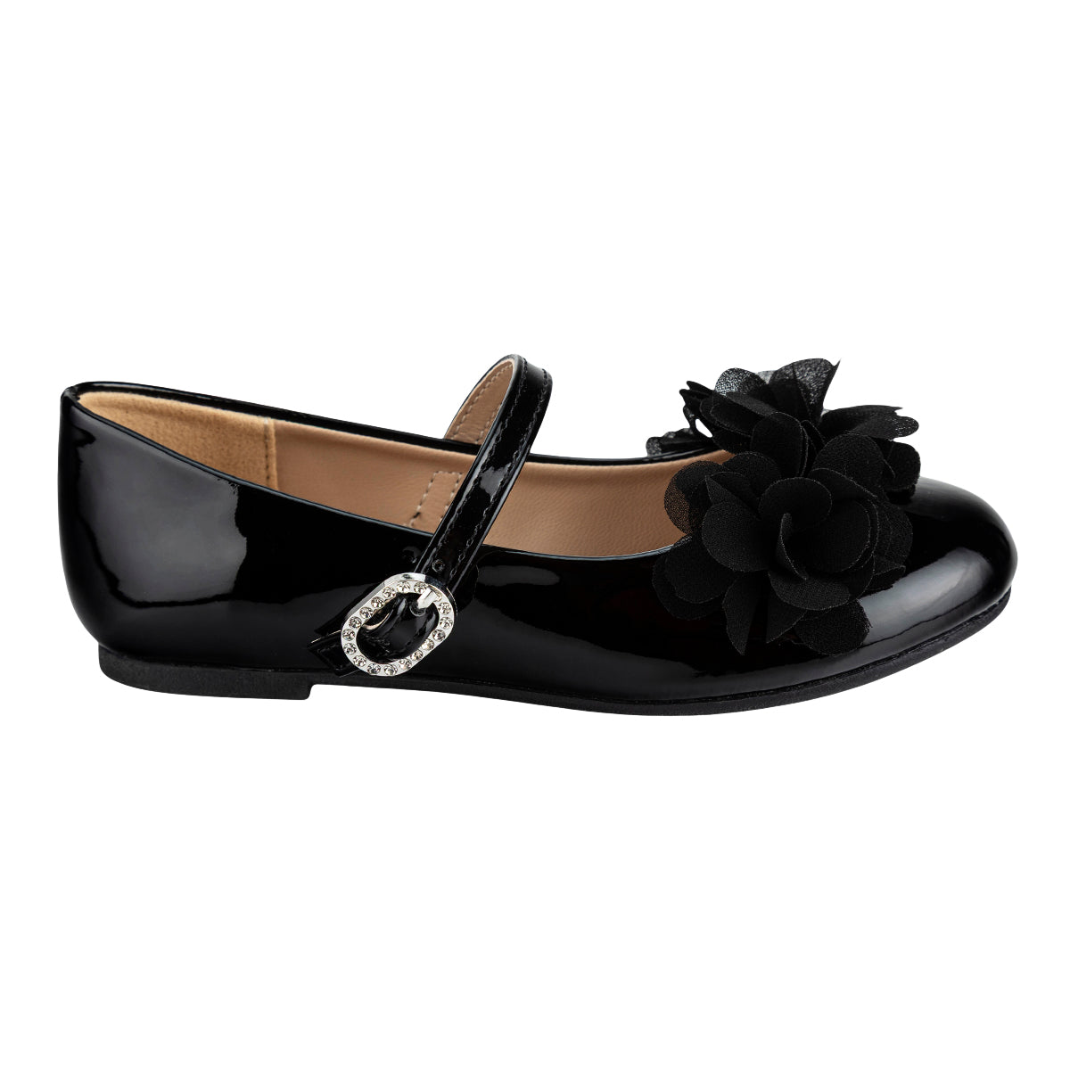 Zapato Coqueta Para Niña Mary Jane Charol Flor 08189 Coqueta Zapatos Coqueta Calzado con Estilo en México