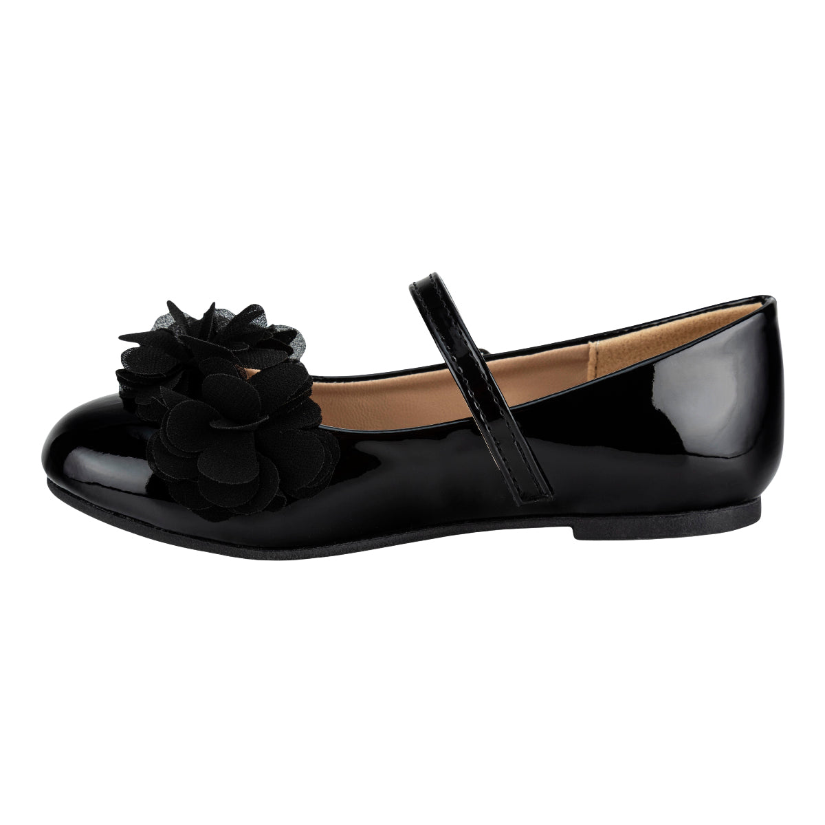 Zapato Coqueta Para Niña Mary Jane Charol Flor 08189 Coqueta Zapatos Coqueta Calzado con Estilo en México