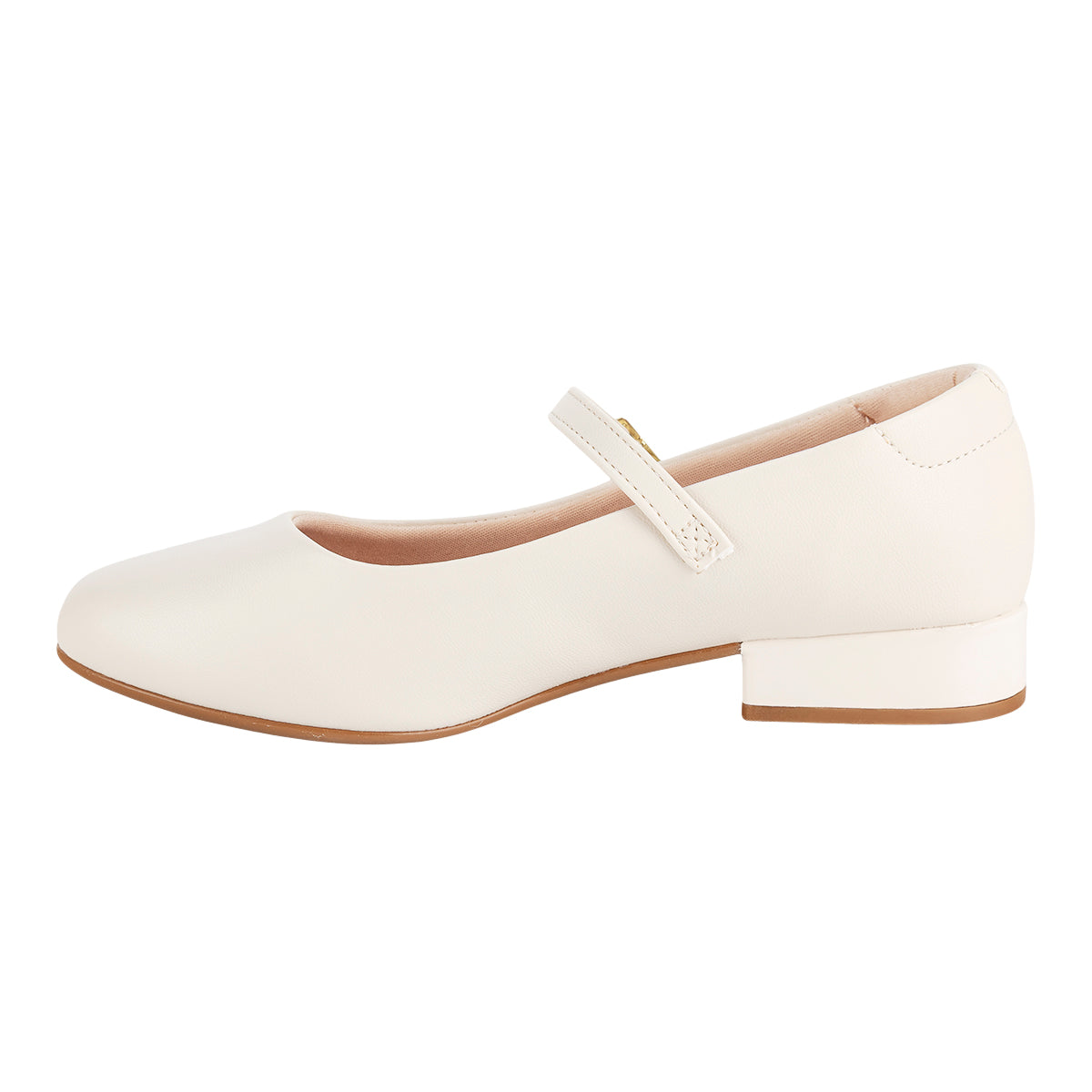 Zapato Mary Jane Tacón Bajo Para Niña Molekinha 08815