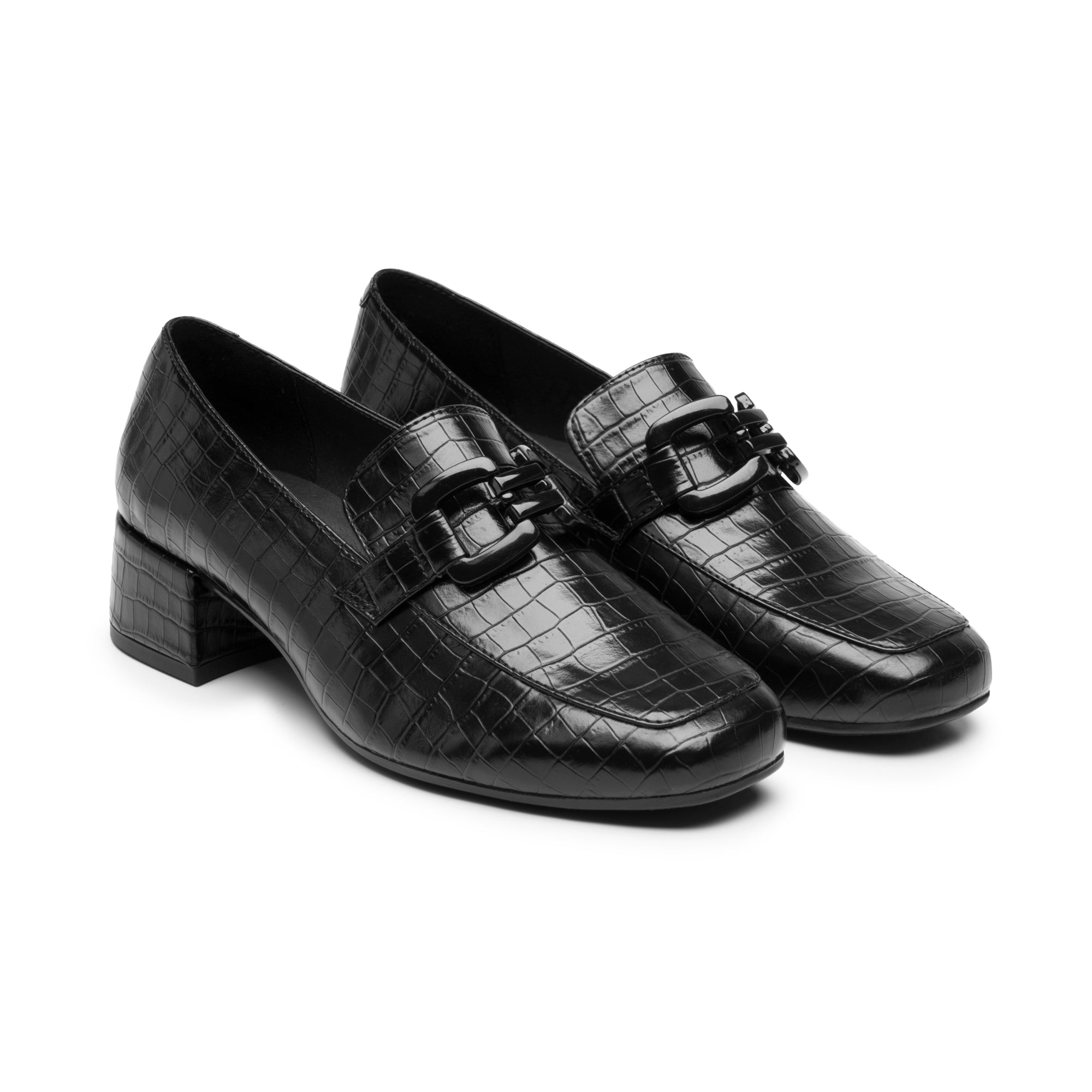 Zapato Mocasín Flexi Para Mujer Tacón Bajo 09228