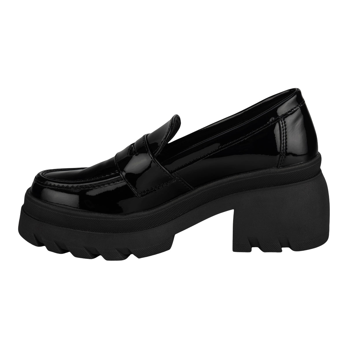 Zapato Mocasín Chunky Para Mujer Green Love 09331