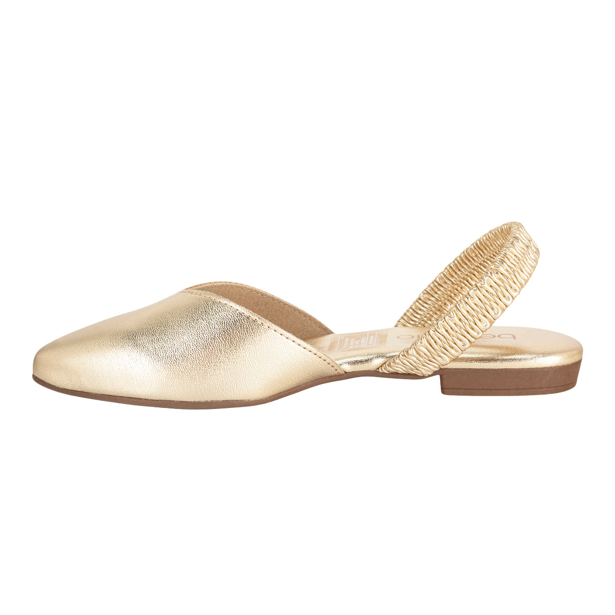 Zapato Mule Metalizado Para Mujer Beira Rio 08129