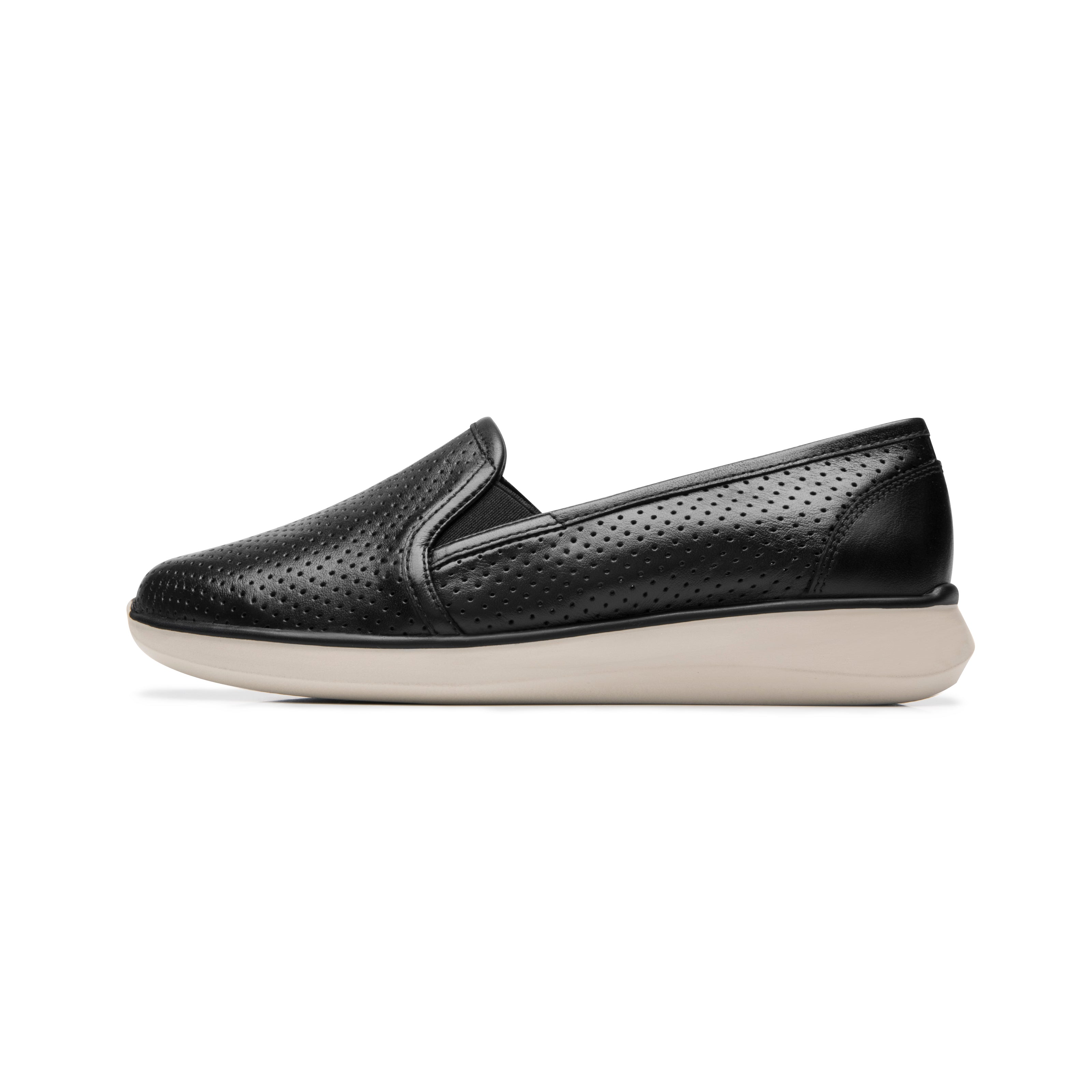Zapato Slip On Flexi Para Mujer De Piel 09217