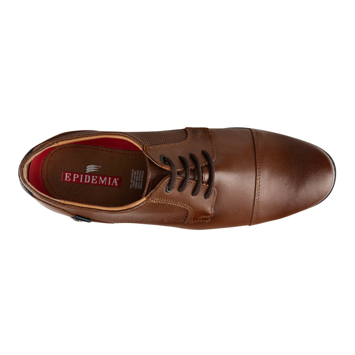 Zapato Oxford Microperforado Para Hombre Epidemia 09467 Epidemia Zapatos Epidemia Calzado con Estilo en México