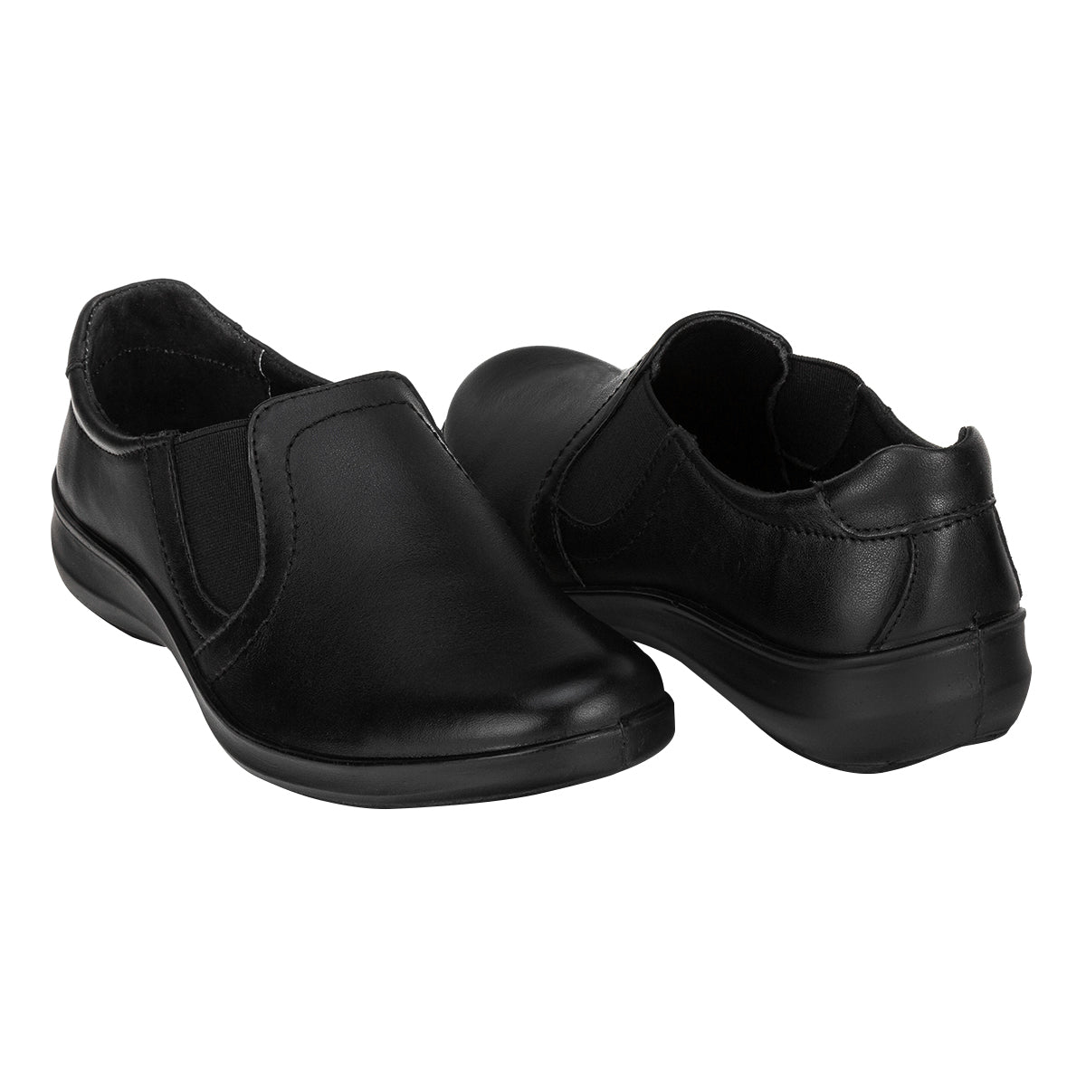 Zapato Casual Flexible Servicio Piel Dama Flexi 00180