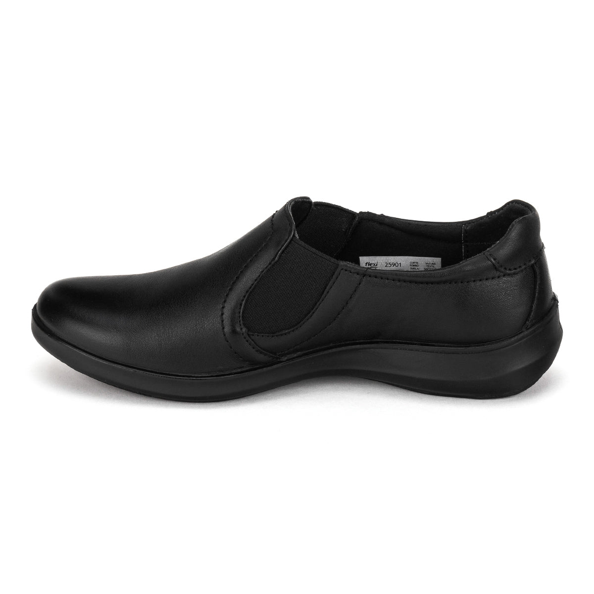 Zapato Casual Flexible Servicio Piel Para Mujer Flexi 00180