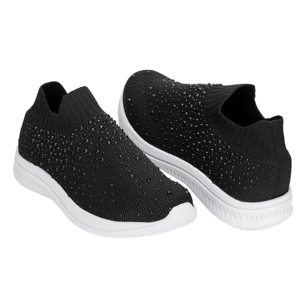 Tenis Calcetín Casuales Moda Pedreria Dama Stampa 02157