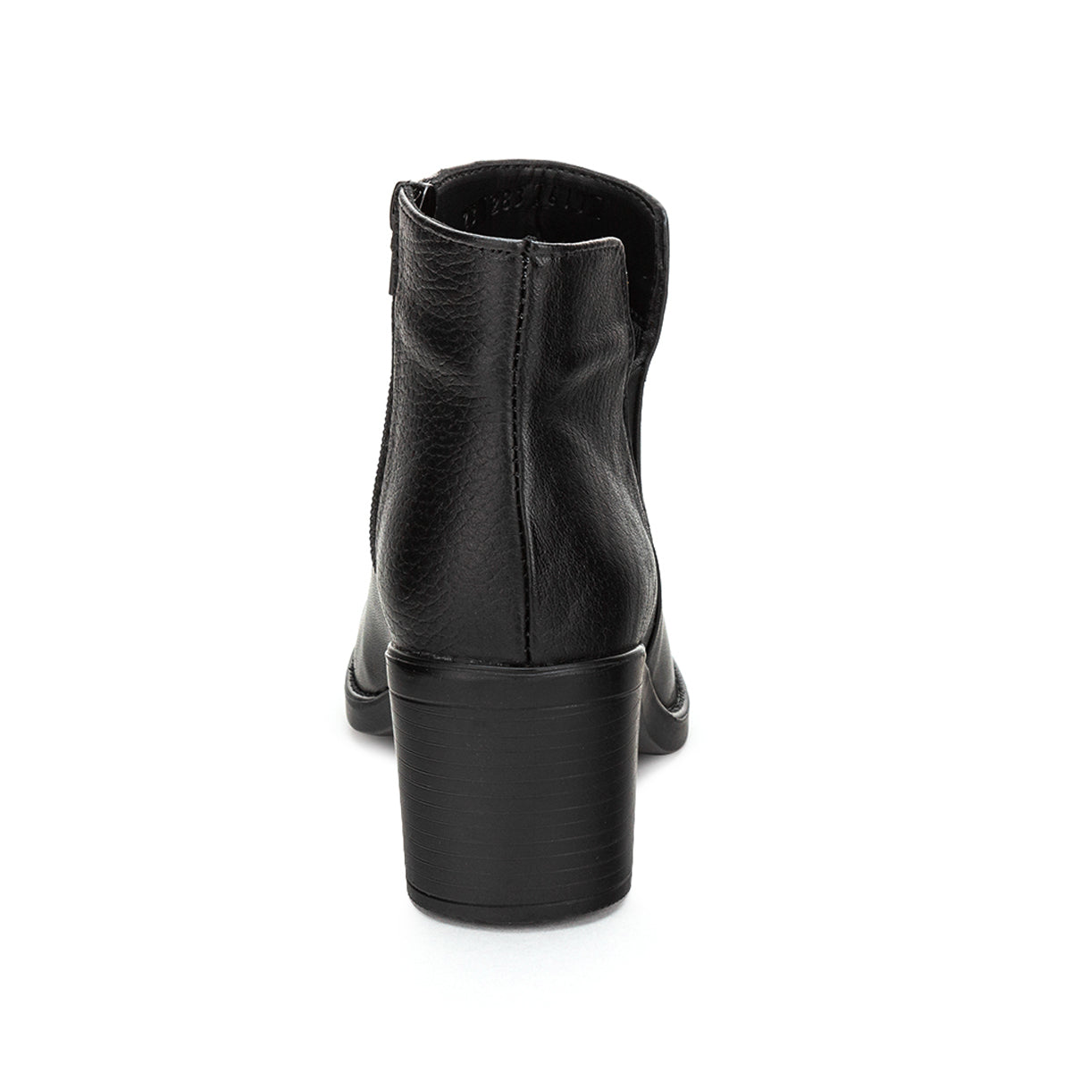 Botín Casual de Piel con Tacón Para Mujer Kevek 03867