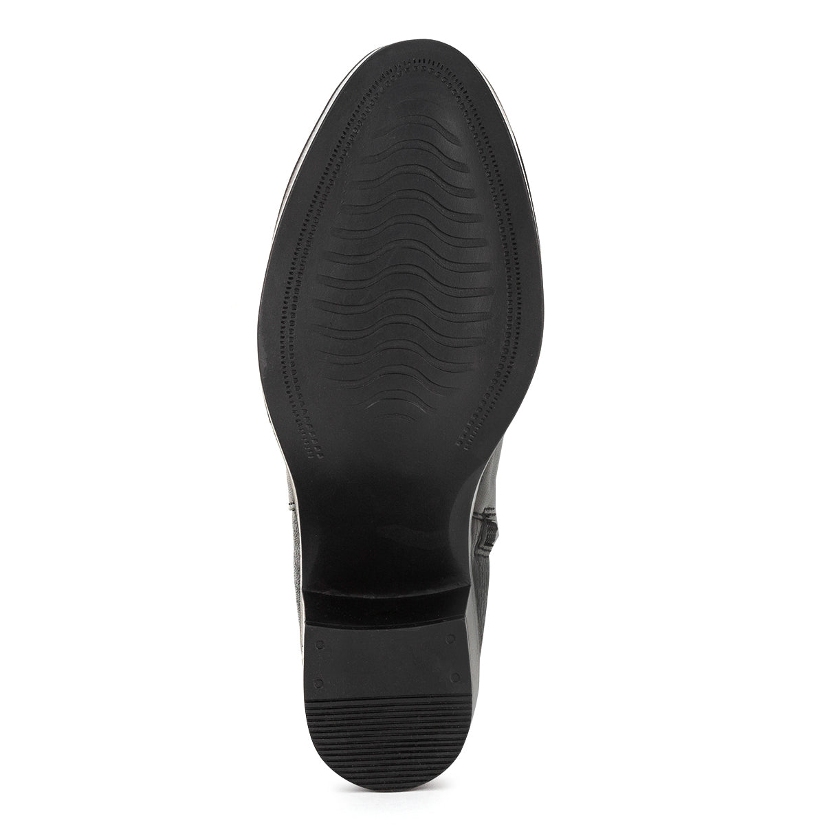 Botín Casual de Piel con Tacón Para Mujer Kevek 03867