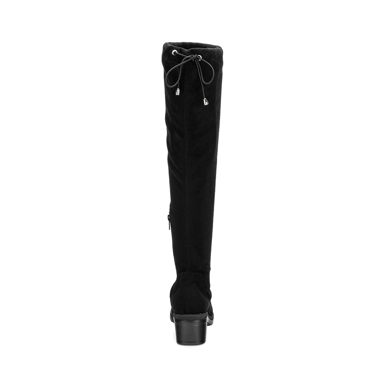 Bota Larga Tacón Bajo Licra Suave Para Mujer Touche 03473 Touche Botas Touche Calzado con Estilo en México