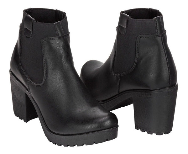 Bota Botin Moda Casual Ante Dama Dkhhappy Tres Reyes