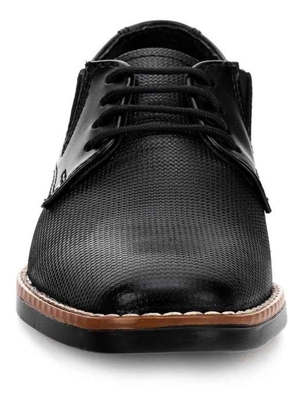 Zapato Vestir Formal Niño Negro Lugo Conti 16k361 01097
